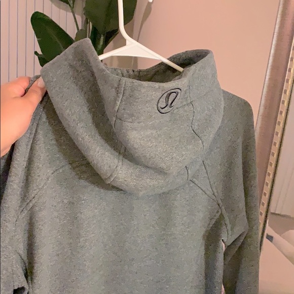 lululemon athletica Sweaters - Lululemon Scuba Hoodie Gray